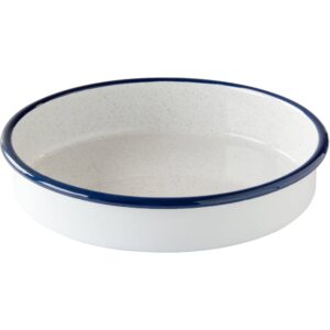 Rundt ovnfast fad 24 cm, Kockums white