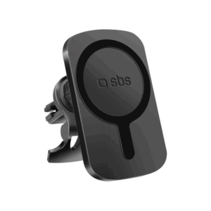 SBS magnetisk mobilholder og trådløs MagSafe oplader til luftdyse - Sort