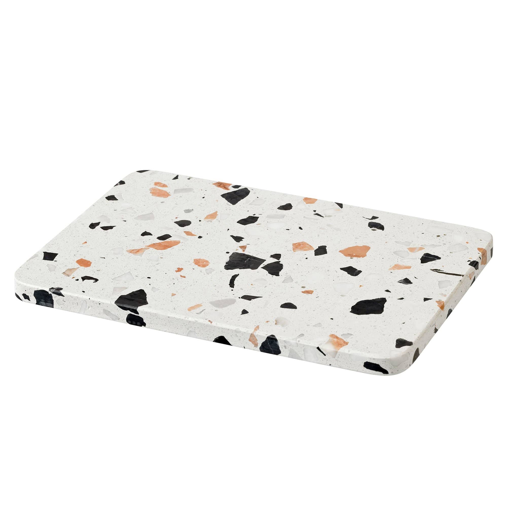 SERVE-IT serveringsfad 16 cm, hvid terrazzo