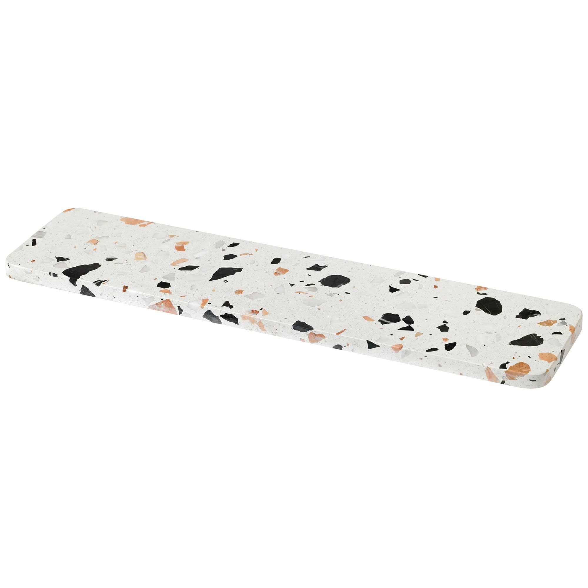 SERVE-IT serveringsfad 40 cm, hvid terrazzo