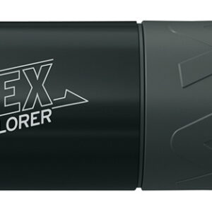 SKS Airflex Explorer Minipumpe 205mm 5bar/73psi Almindelig & Racerventil - Sort