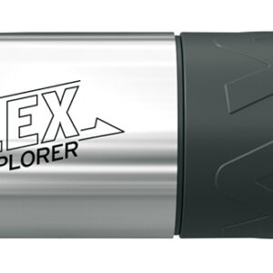 SKS Airflex Explorer Minipumpe 205mm 5bar/73psi - Auto & Racerventil - Sort