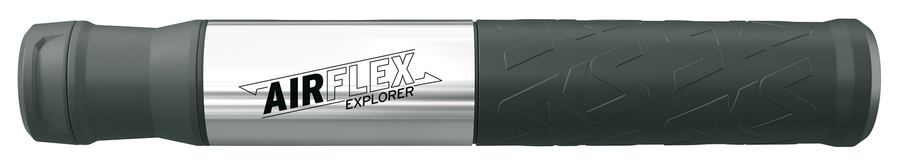 SKS Airflex Explorer Minipumpe 205mm 5bar/73psi - Auto & Racerventil - Sort
