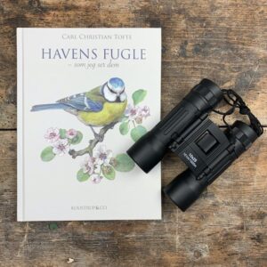 Sæt med Fugle Bog og Kikkert