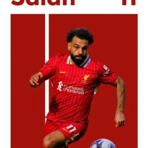 Salah Liverpool Fodbold Plakat