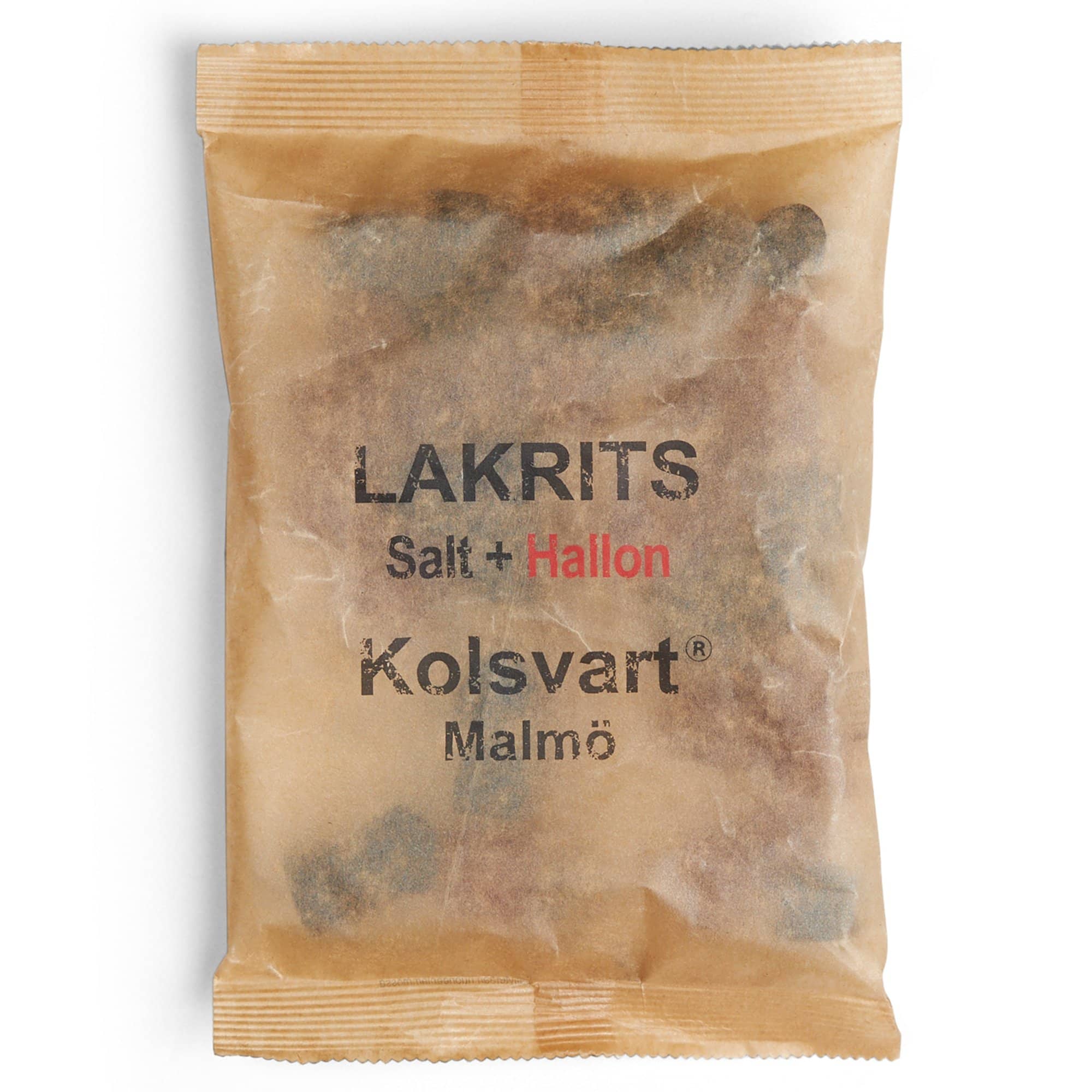 Salt + hindbær-lakrids, 120 g