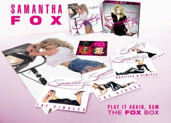 Samantha Fox - Play It Again Sam - The Fox Box - Cd+ - CD
