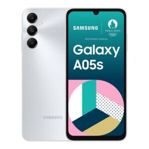 Samsung Galaxy A05s - sølv - 4G smartphone - 64 GB - GSM