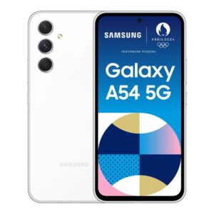 Samsung Galaxy A54 - fantastisk hvid - 5G smartphone - 128 GB - GSM