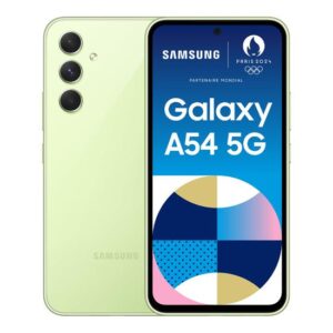 Samsung Galaxy A54 - fantastisk lime - 5G smartphone - 128 GB - GSM