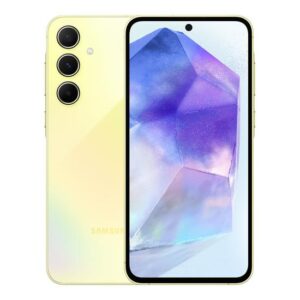 Samsung Galaxy A55 - fantastisk citron - 5G smartphone - 128 GB - GSM