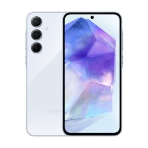 Samsung Galaxy A55 - fantastisk isblå - 5G smartphone - 128 GB - GSM