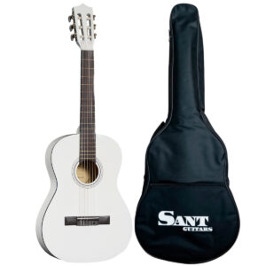 Sant Guitars CJ-36-WH spansk børne-guitar hvid