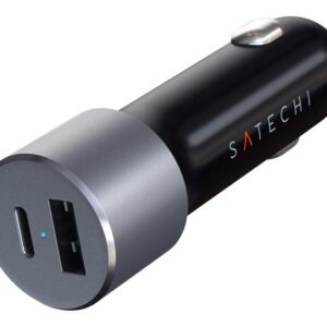 Satechi bilstrømsadapter - USB, 24 pin USB-C - 72 Watt