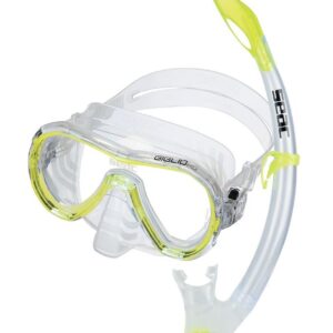 Seac Snorkelsæt - Giglio MD - Gul