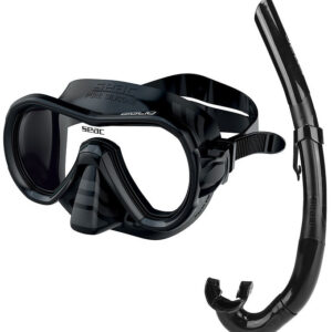 Seac Snorkelsæt - Giglio - Sort