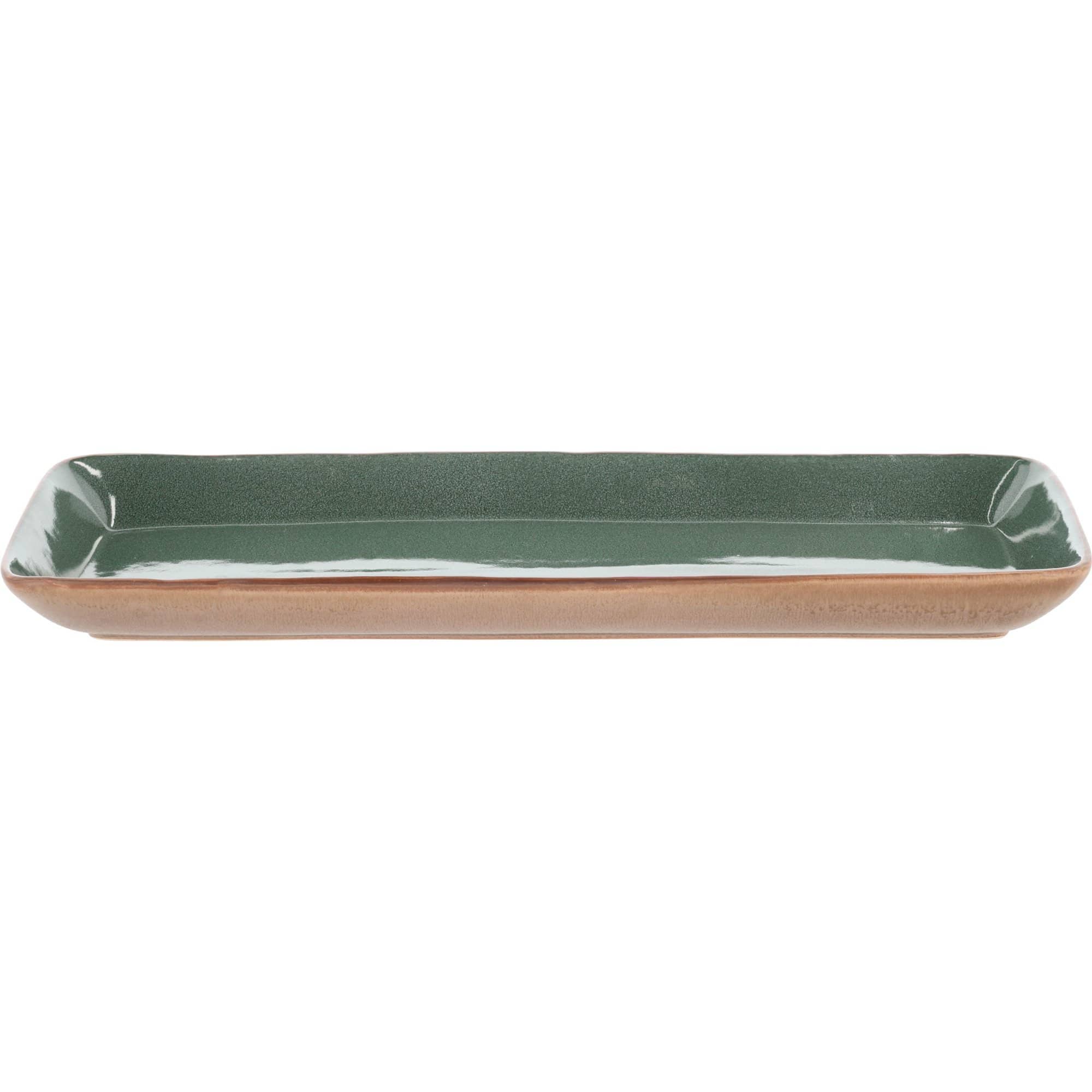 Serveringsfad rektangulært 38 x 14 cm, wood/forest