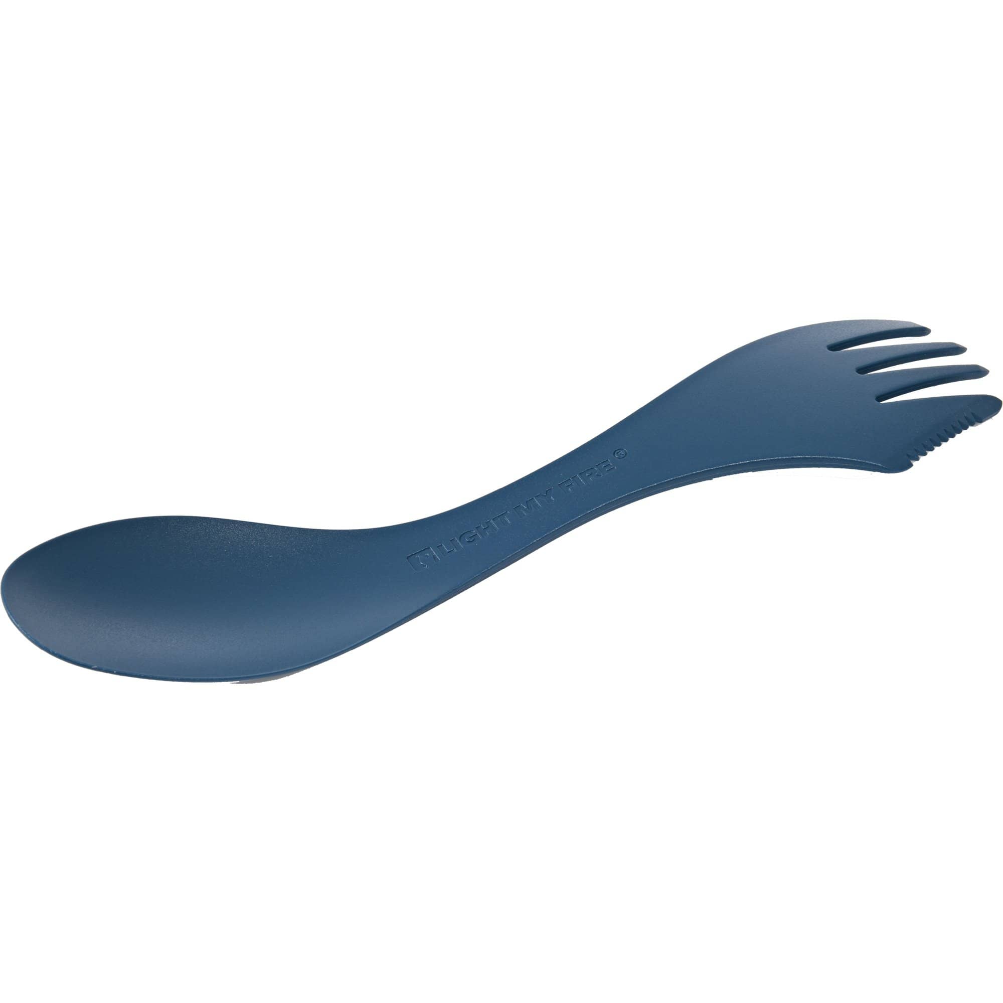 Serveringsspork large, hazy blue
