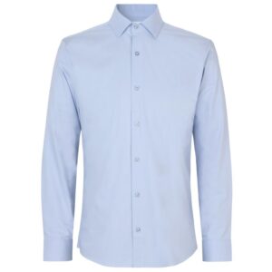 Seven Seas Hybrid Skjorte Slim Fit S51 Light Blue_41/42-l