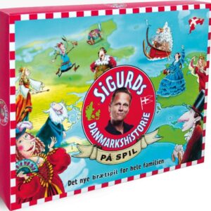 Sigurds Danmarkshistorie På Spil - Brætspil Af Sigurd Barrett