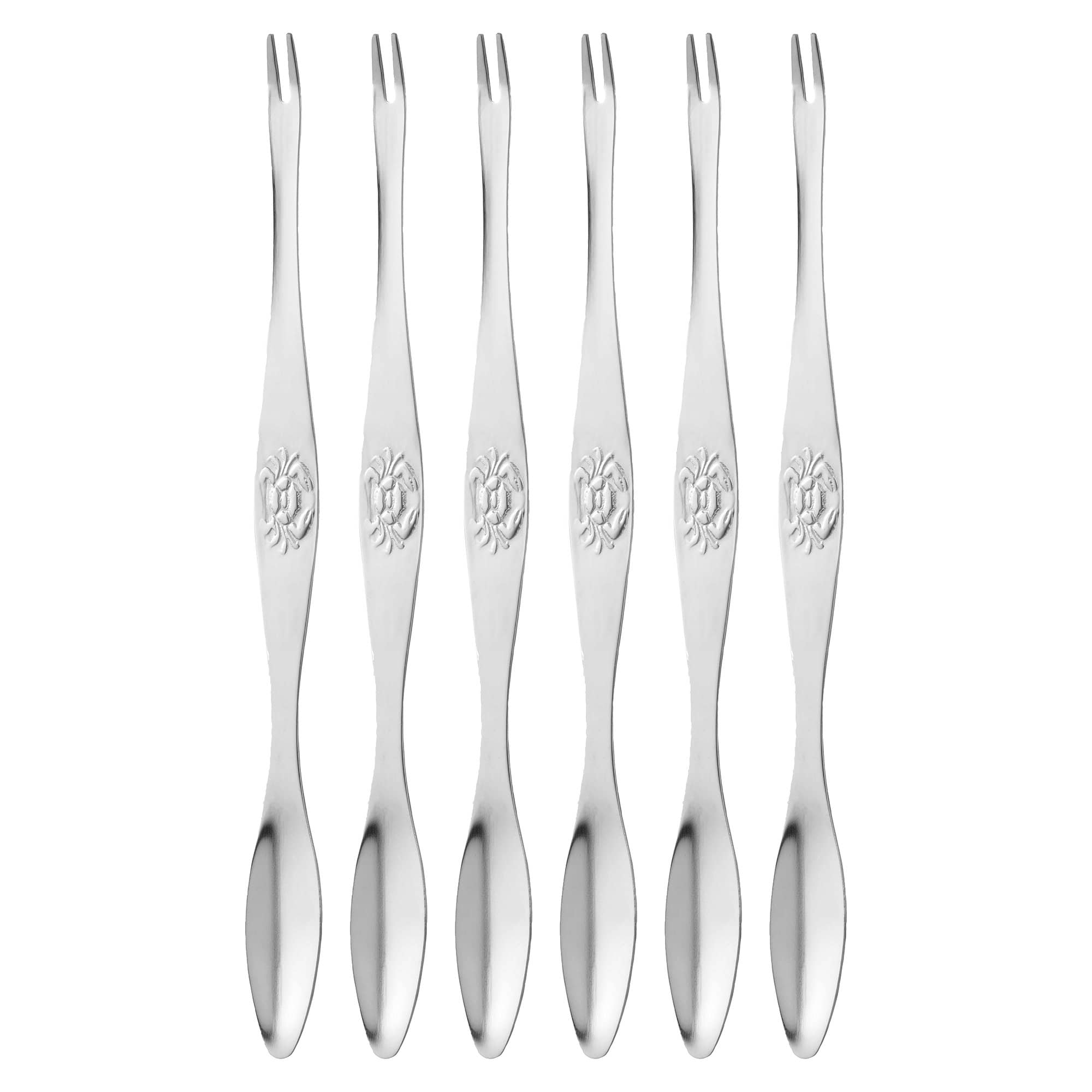 Skai skaldyrsgaffel 18,5 cm, rustfrit stål