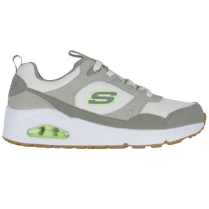 Skechers Sko - Uno - Retro Groove - Olive