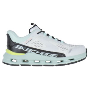 Skechers Sko - Vista Lane - Hvid/Sort/Turkis