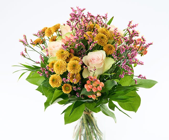 Skøn og varm buket - Send blomster med Bloomit