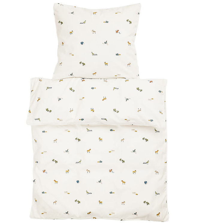 Smallstuff Sengetøj - Baby - Farm Living - Soft Green