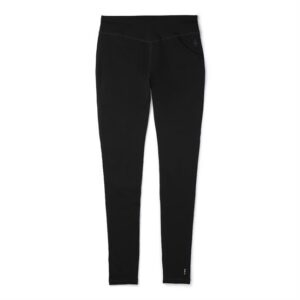 Smartwool Womens All-Season Merino Base Layer Bottom, Black