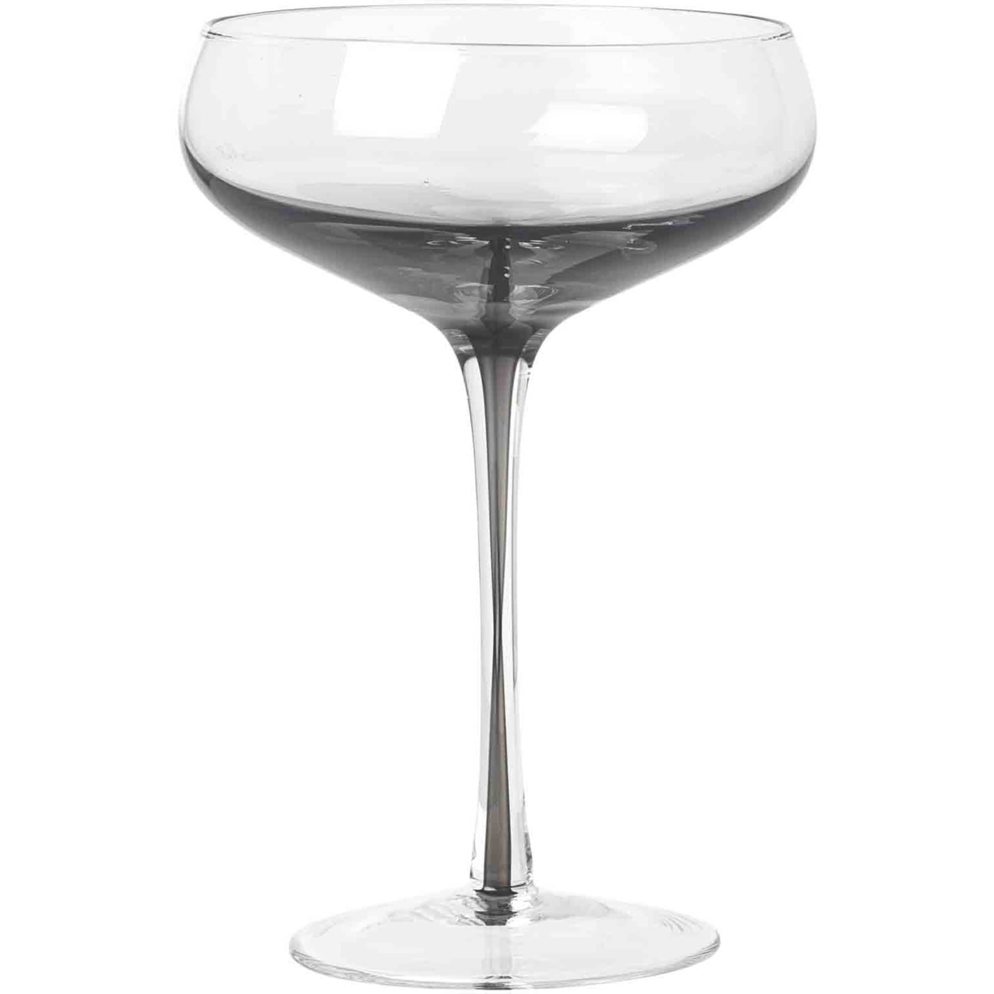 'Smoke' Mundblæst cocktailglas