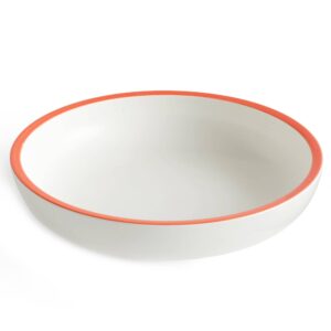 Sobremesa serveringsskål, small, hvid/rød