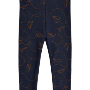Soft Gallery - Paula Paper Plane Leggings - Night Sky - 68/6 mdr. / Night Blue