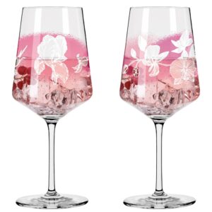 Sommersonett vinglas, 2 stk, #5&6