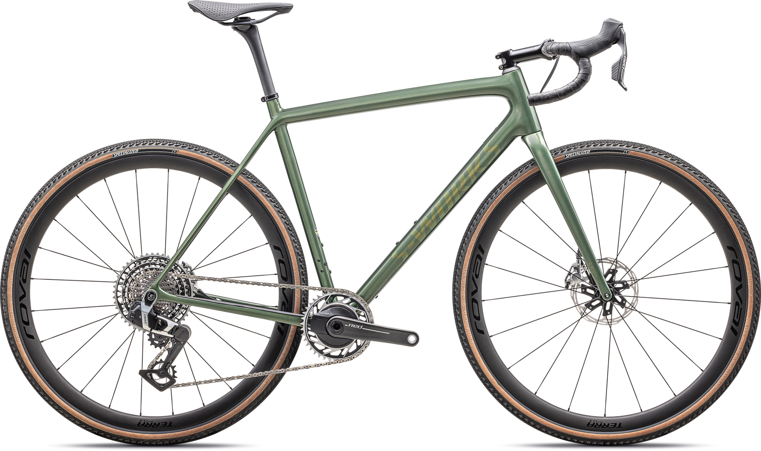 Specialized S-Works Crux SRAM RED XPLR 2024 - Cypress / Silver Pearl
