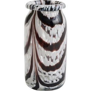 Splash Vase X-Small, Coffee & White