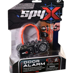 SpyX - Door Alarm - Sort/Sølv/Rød
