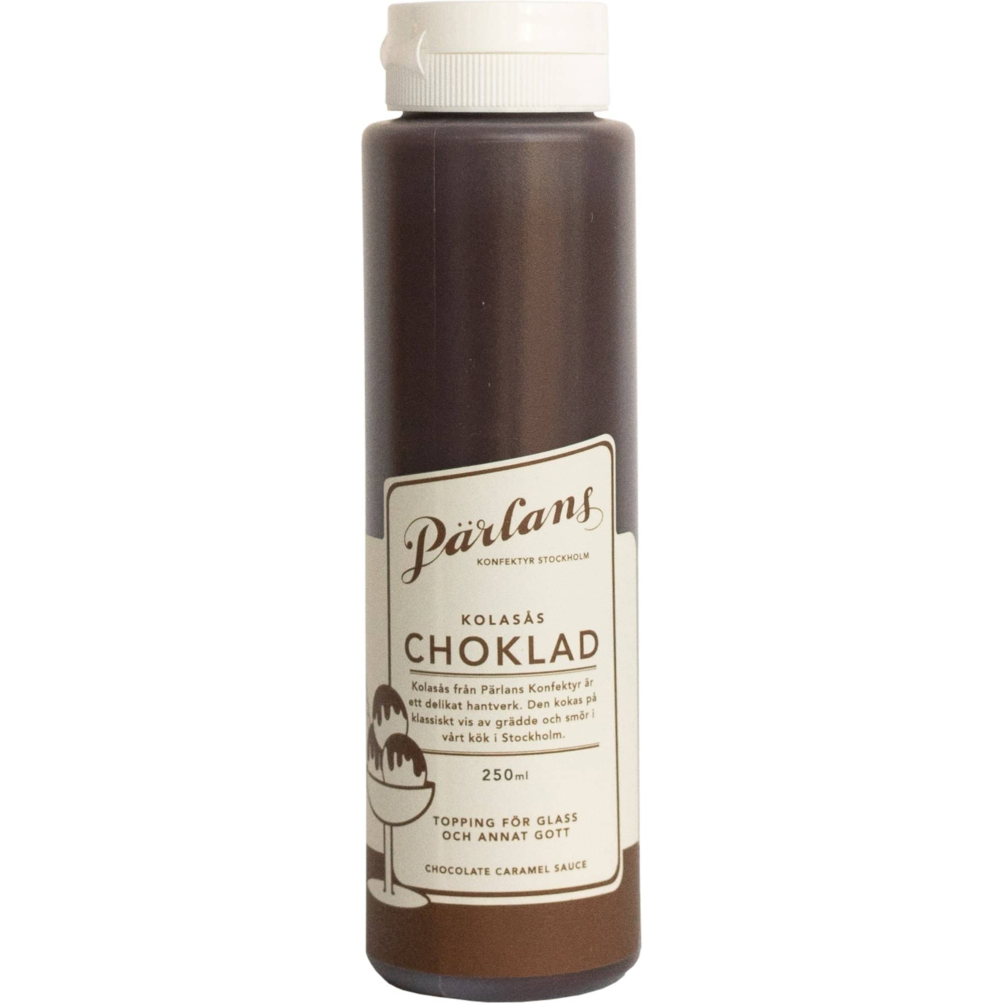 Squeeze karamelsauce, 250 ml, chokolade