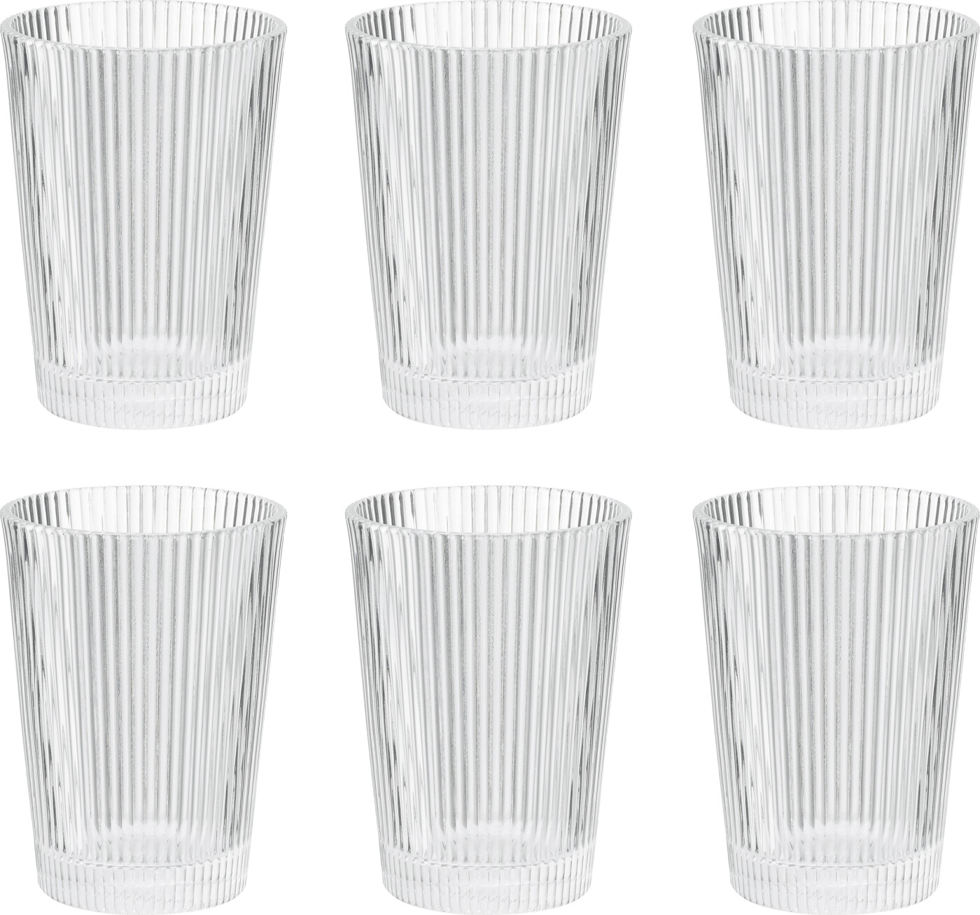 Stelton - Pilastro Drikkeglas 24 Cl (6 Stk.)