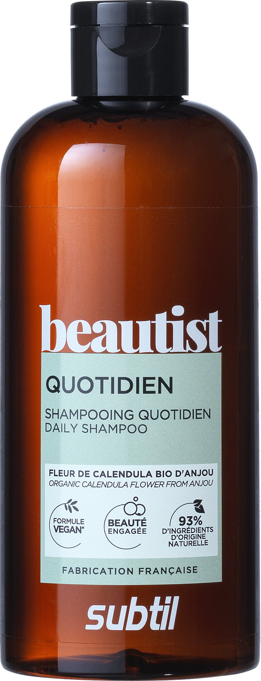 Subtil Beautist - Daily Shampoo - Organic Calendula Flower 300 Ml