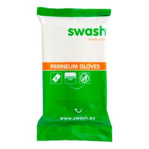 Swash Perineum Gloves 14x22 cm, u. duft - 8 stk.