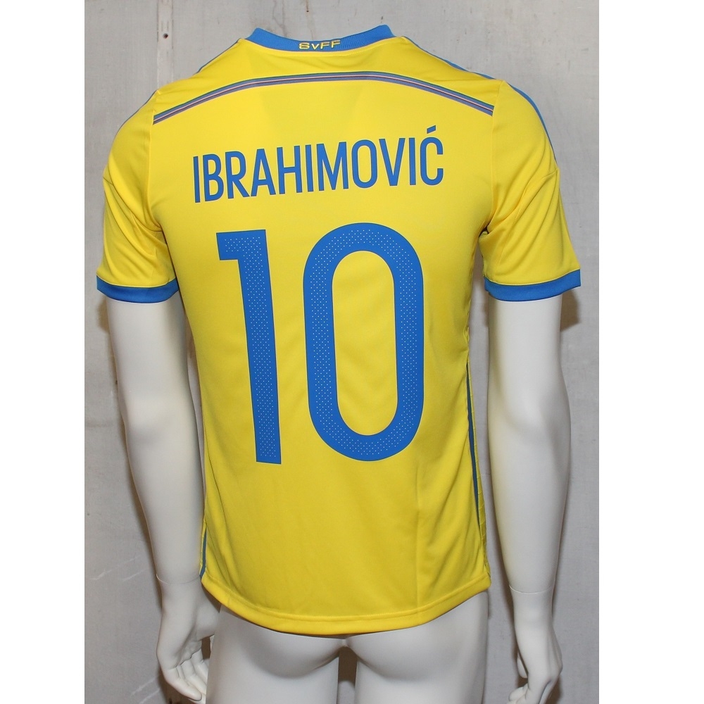 Sweden Home Jersey 2013/15 - youth - Ibra 10-176