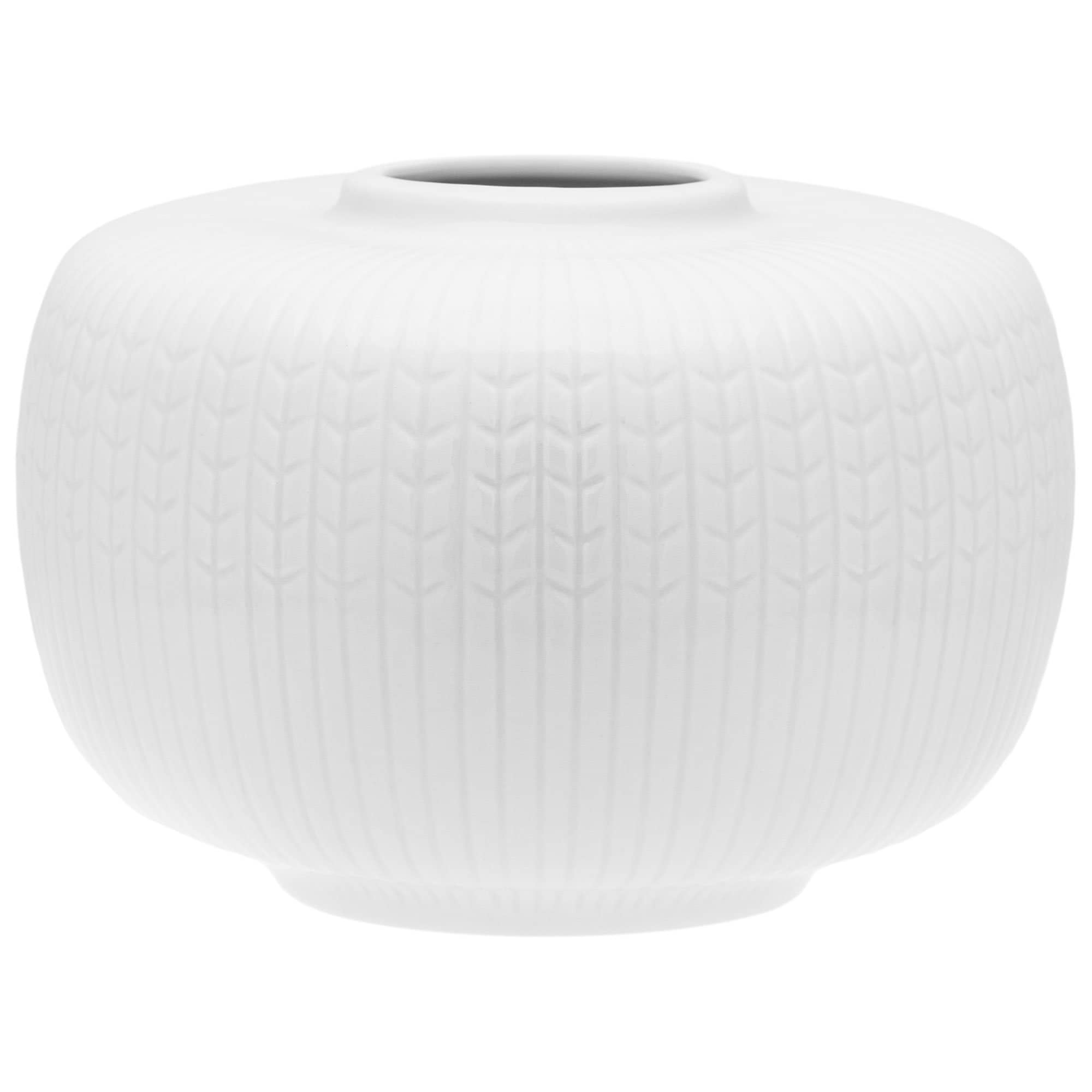 Swedish Grace vase 13 x 9 cm, sne