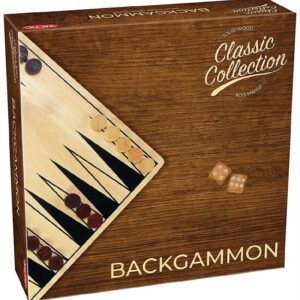 TACTIC Brætspil - Backgammon - Classic Collection - Træ