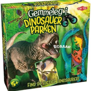 TACTIC Brætspil - Gemmeleg I Dinosaurparken - Dansk