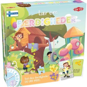TACTIC Brætspil - Lær Om Færdigheder - Dansk