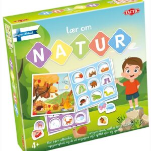 TACTIC Brætspil - Lær Om Natur - Dansk