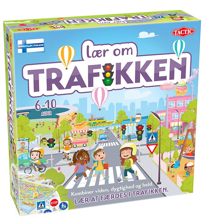 TACTIC Brætspil - Lær Om Trafikken