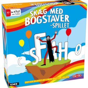 TACTIC Brætspil - Skæg Med Bogstaver-Spillet