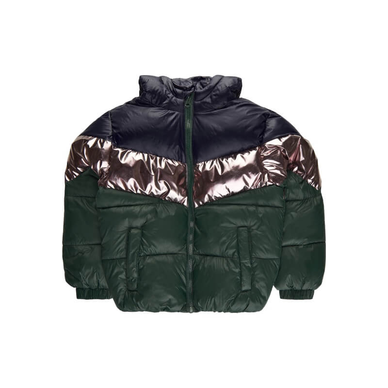 THE NEW - TNDixo Puff Jacket Jakke - Garden Topiary - 122/128 - 7/8 år